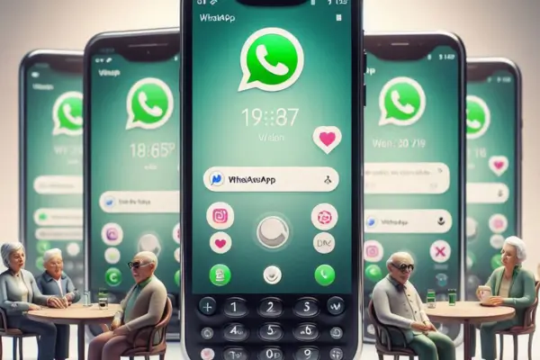 Celular para Idoso com WhatsApp: Conectividade, Segurança e Qualidade de Vida na Terceira Idade
