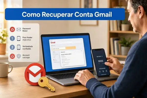 como recuperar conta gmail