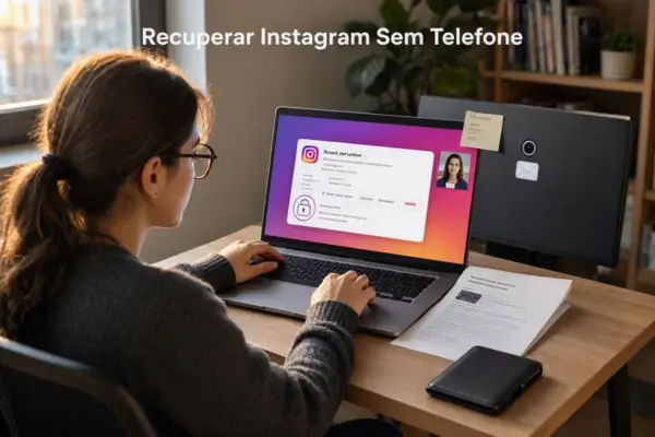 Recuperar Instagram sem Telefone
