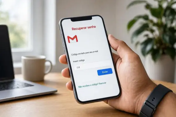 Recuperar Senha Gmail