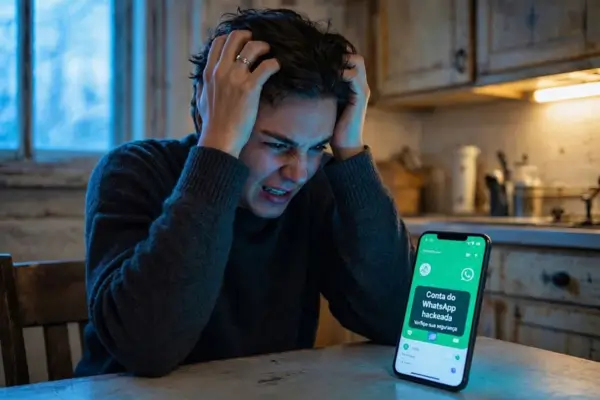 Conta Do WhatsApp Hackeada